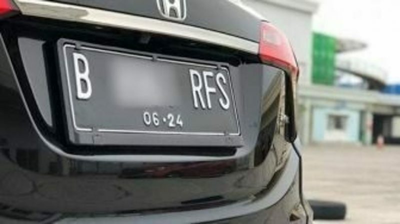Plat nomor RFS
