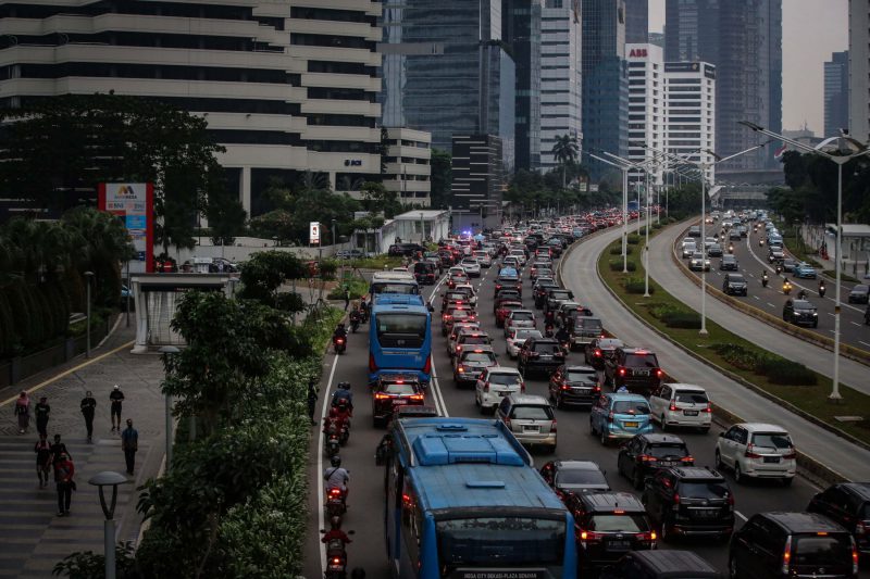 ruas jalan protokol Ibukota Jakarta